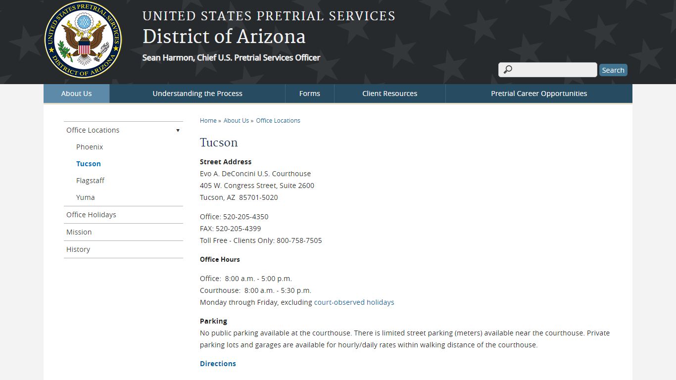 Tucson | District of Arizona - United States Courts